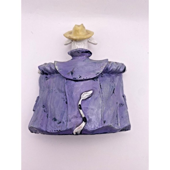 Cowboy Cow Figurine with Cowboy Boots Used - Picture 9 of 9